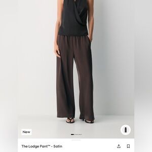 Aritzia The Lodge Pant Satin